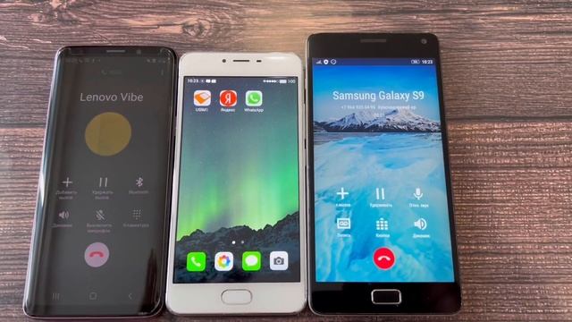 Outgoing Calls Meizu M3 MIUI & Lenovo P1A42 Android 6.0.1 & Samsung S9 Android 9.0 смотреть онлайн