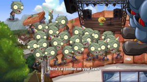 Plants vs Zombies MOD Big Brainz of "Zombies on Your Lawn" End Credits Song