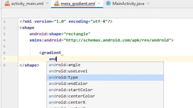 Gradient Android | Linear Gradient | #AndroidStudio | By Digital Seth (HINDI) смотреть онлайн