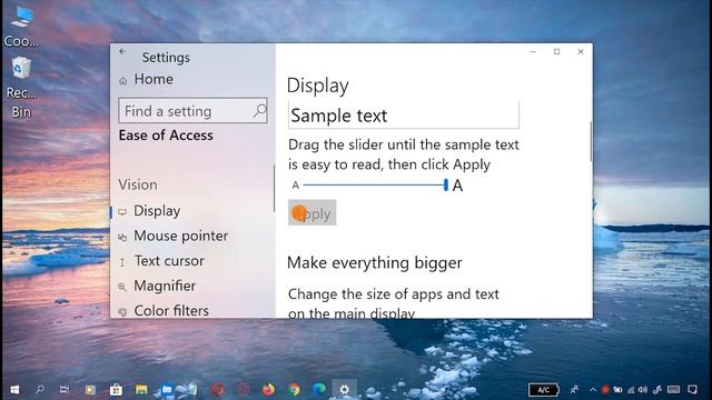 How to Change Text Size on Windows 10