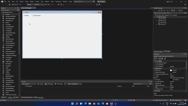 Budget Calculator | VB (Visual Basics) | Windows Forms | Under Development | Modern UI |