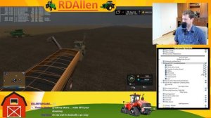 Join Us Harvesting the Largest Field Yet! Cornbelt FS17 RDAllen Live 10 30 2017