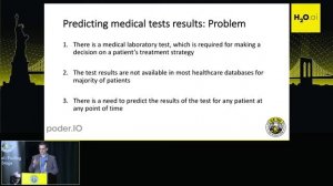 Predicting medical tests results using Driverless AI - Alexander Gedranovich, Poder.io