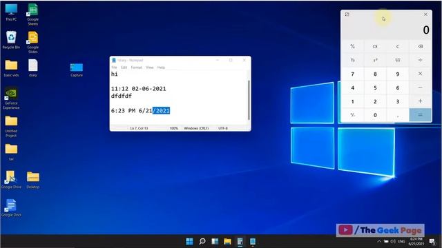 Keep Calculator always on top in Windows 11 смотреть онлайн