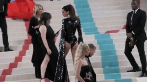 Gigi Hadid and Kendall Jenner at Met Gala 2023