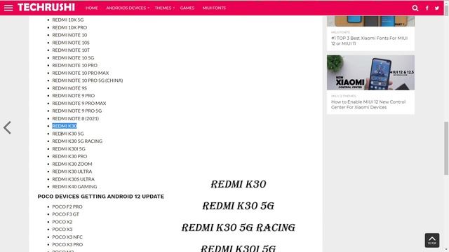MIUI 12.5 With Android 12 Supported Xiaomi, Redmi and POCO Device List | Apke Device M Nahii Ayega смотреть онлайн