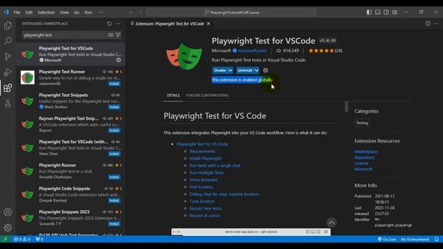 Playwright #8 Install Playwright Using Visual Studio Code