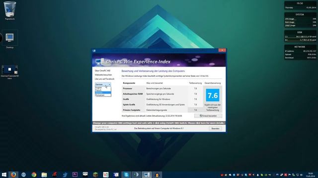 Leistungsindex anzeigen auf Windows 8.1 - So gehts! (Windows Computerbewertung) Tutorial-HD смотреть онлайн