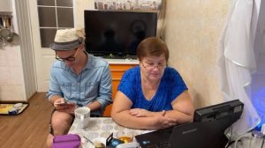 влог Семейные посиделки Миняева Юлия и Илья Импульс