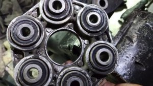 Ремонтируем раздатку ATC35L на БМВ F10 - сгорели фрикционы из-за разноширокой китайской резины