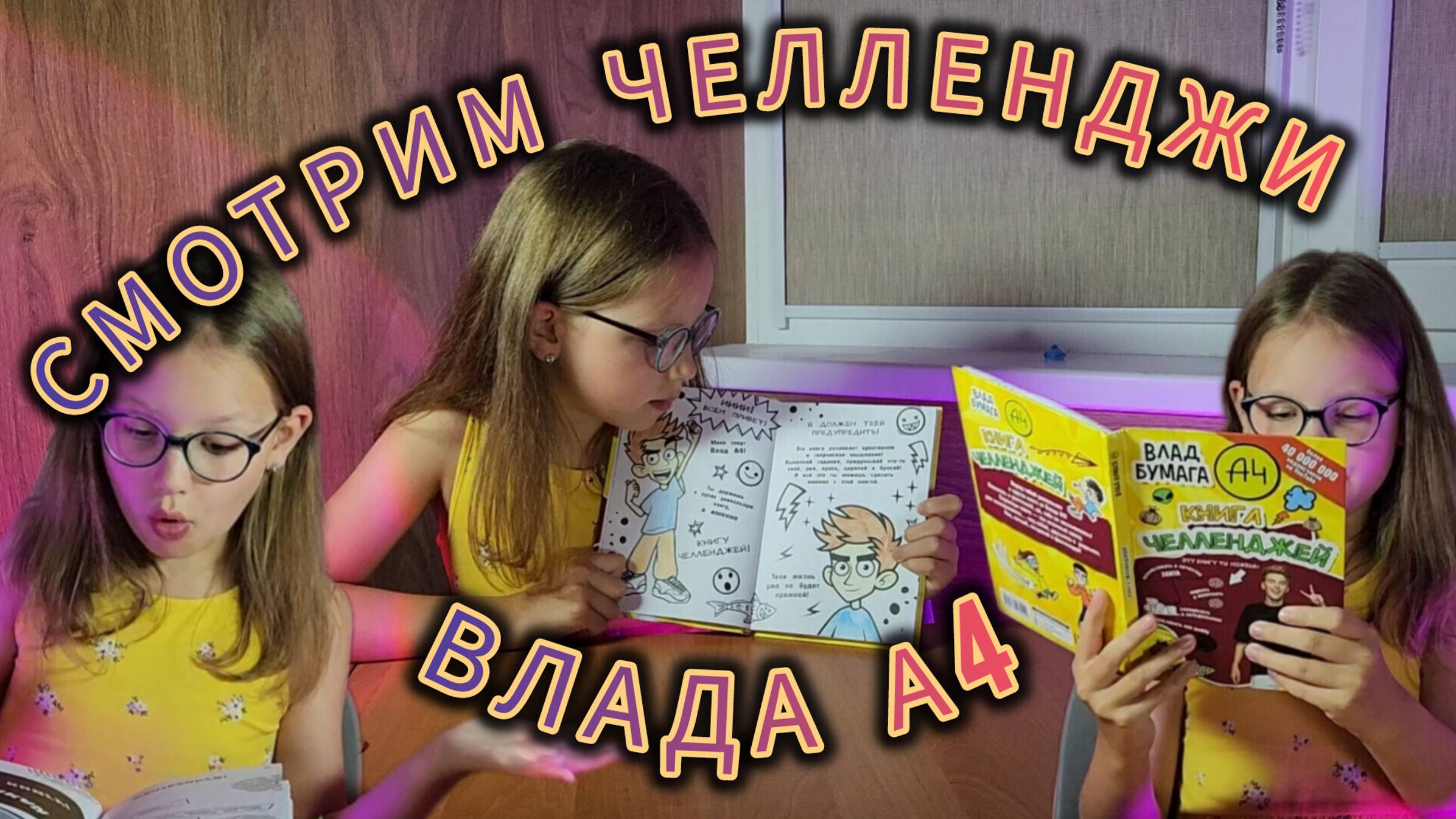 КНИГА ЧЕЛЛЕНДЖЕЙ ВЛАДА А4 / ВЛАД БУМАГА / ОБЗОР ЧЕЛЛЕНДЖЕЙ