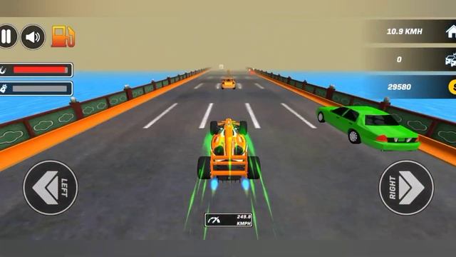 Impossible Mega Ramp Car 3D - Formula Car Racing Stunt Simulator 2024 - Android Gameplay смотреть онлайн