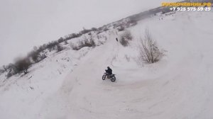 Первые зимние ❄️ СОРЕВНОВАНИЯ по МОТОКРОССУ в  г. Губкин , Белгородская обл. 2022