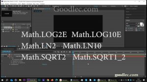 Выражения. Свойства Math.LOG2E  Math.LOG10E Math.LN2   Math.LN10 Math.SQRT2   Math.SQRT1_2  After Ef