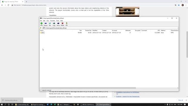 RTL2832U + SDR # + Tetra plugin, to decode and listen to Tetra voice