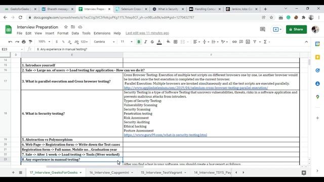 GeekForGeeks testing interview questions | Manual & Automation | GFG QA Interview | हिंदी मे 🤟