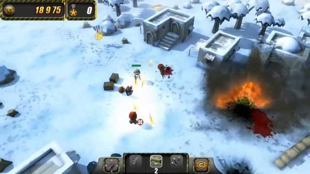 Tiny Troopers - Misión 16 "Guerra fría" [Walkthrough] смотреть онлайн