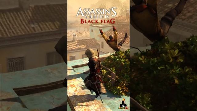 Когда багануло в Assassin's Creed 4 Black Flag (Чёрный Флаг) #shorts  #ajieksey24 #ac4  #черныйфлаг