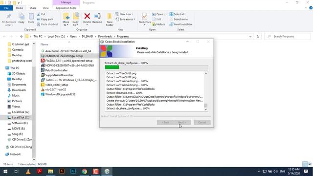 How to download and Install Codeblocks IDE 20.03 on Windows 10 with Compilers ( GCC , G++)