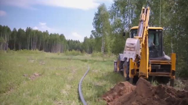 Прокладка газопровода