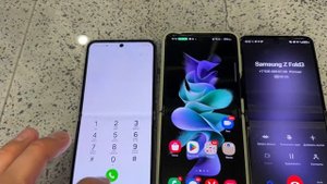TECNO Phantom Flip vs samsung Z Flip3 incoming Call Samsung Z Flip3 Android 14