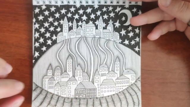 Обзор скетчбука ЗенАрт 30 60