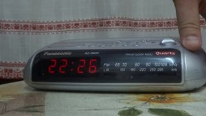 Radio with clock Panasonic RC - Q500
