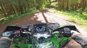 у меня появился новый квадрацикл: cf moto 1000 new, первая поездка, поэтому узнаю на что он способен