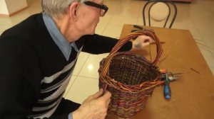 Ярковское Лукошко. Часть 6 Плетение ручки корзины