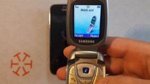 Samsung cell phone from 2004 still works fully in 2023. Samsung incoming call