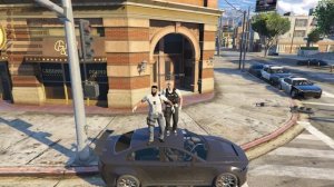 Лезгинка по среди патруля