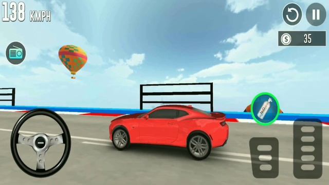 Mobil Balap Sport Muscle Car Stunts Driving  - Car Racing Simulator Android Gameplay