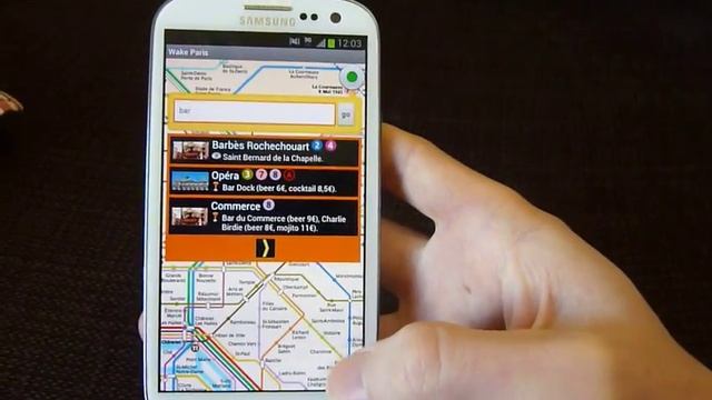 App android Metro Paris (subway map) смотреть онлайн