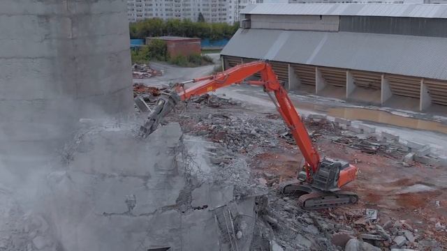 ДЕМОНТАЖ 4 СИЛОСОВ ЗА 3 ДНЯ | АлександрГРАДЪ БРАУНФИЛД