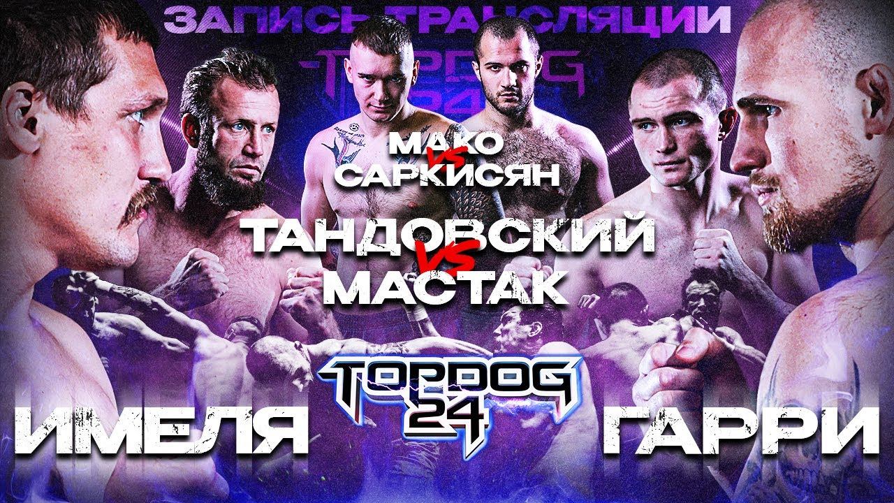 Имеля VS Гарри, Тандовский VS Мастак, Саркисян VS Мако | TOP DOG 24