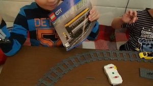 Обзор ЛЕГО поезд от Димы