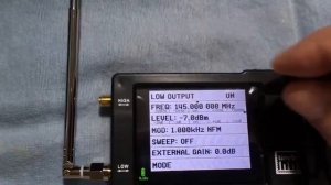 Retekess TR105 - Testing VHF HAM 2m Band with tinySA