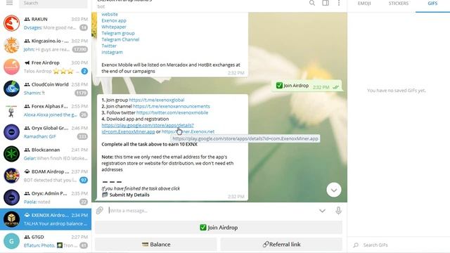 Limited $20 NSS Airdrop & Therris Coin|Get Exnox Rd 3 Airdrop смотреть онлайн