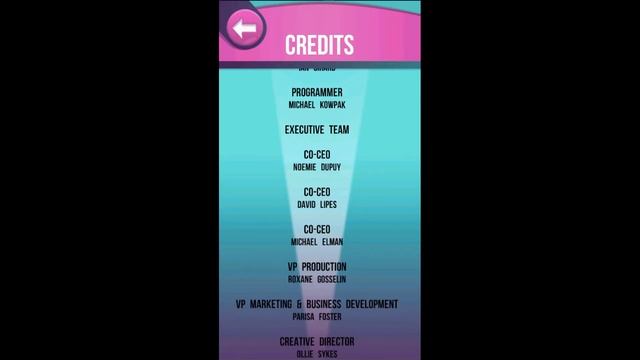 Winx Club: Rocks the World (Credits) (Android)