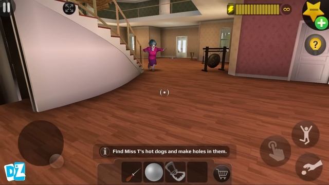 Scary Teacher 3D | Playing as Evil Nun in Miss T House New Chapter Android Gameplay смотреть онлайн