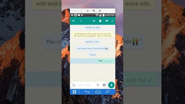 How To Delete A Message On WhatsApp Android смотреть онлайн