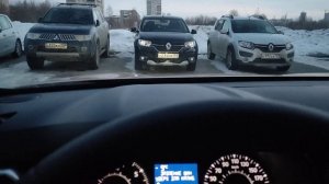 калибровка датчика давления шин на Рено Дастер