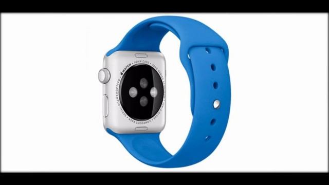 Apple Watch Sport 42mm Silver Aluminum Case With Royal Blue Sport Band (MMFM2)