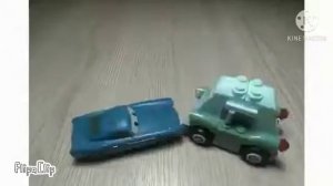 Тачки Финн Макмисл и Профессор Цундапп дерутся 10 минут