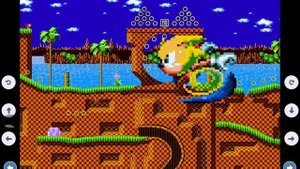 Sonic 1 in scratch jr but its B dog (read pinned comment)