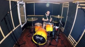 KISS - I was made for loving you (one shot drum cover) by Maximilian Maxotsky