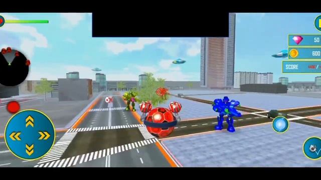 Transformers: Army Track Robot Shark Mass Simulator Game | Android Gameplay смотреть онлайн