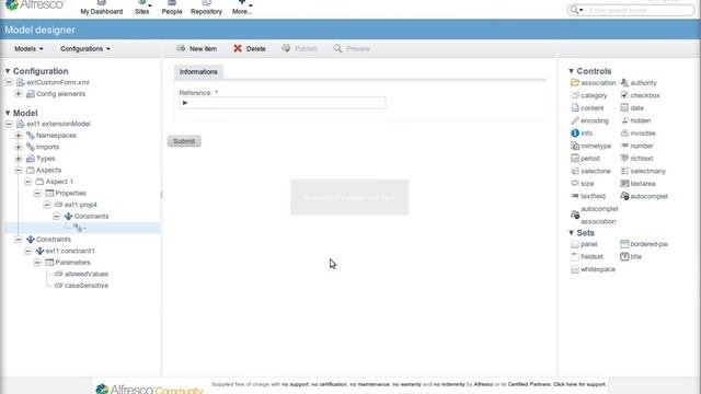 Alfresco Model Designer - BeCPG (PLM Software Serving CPG Industries)