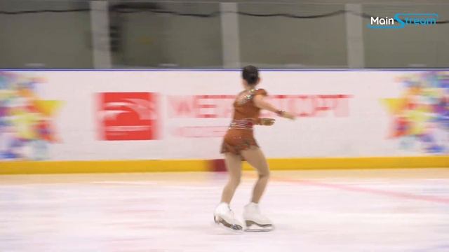 Окатьева Юлия, произвольная программа Покахонтас, 2Сп.р., фигурное катание, Мегаспорт, 27.12.2023