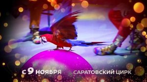 Яркое цирковое шоу «БАЛАГАН» в Саратовском цирке!